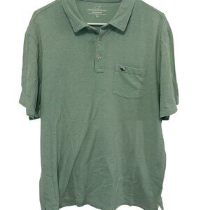 Vineyard Vines Men's Mint Polo Shirt.  Size XL